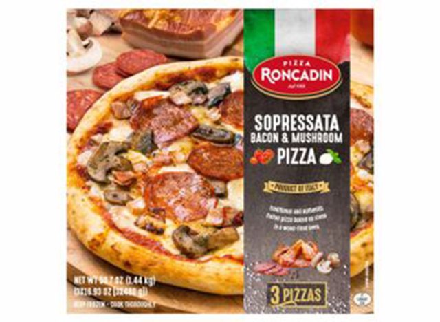 Pizza Roncadin Sopressata Bacon & Mushroom Pizza