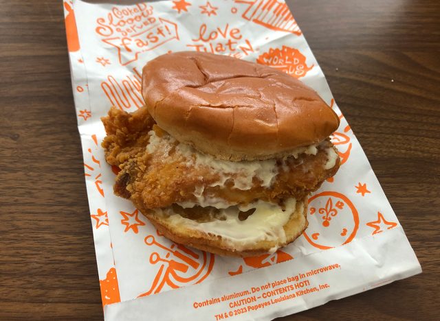 Popeyes Chicken Sandwich 