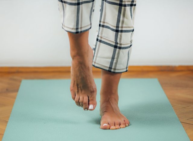 One Leg Stand Static Balance Test