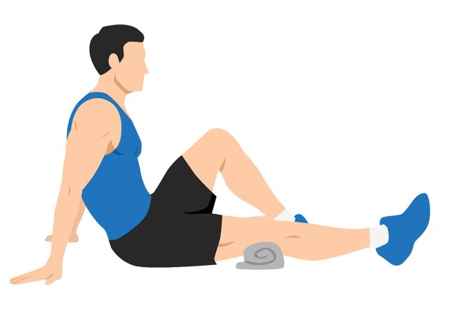 Seated ankle rotation