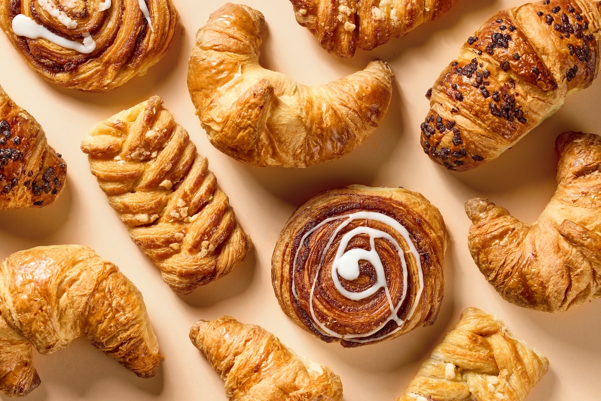 Assorted,Freshly,Baked,Pastries,,Top,View