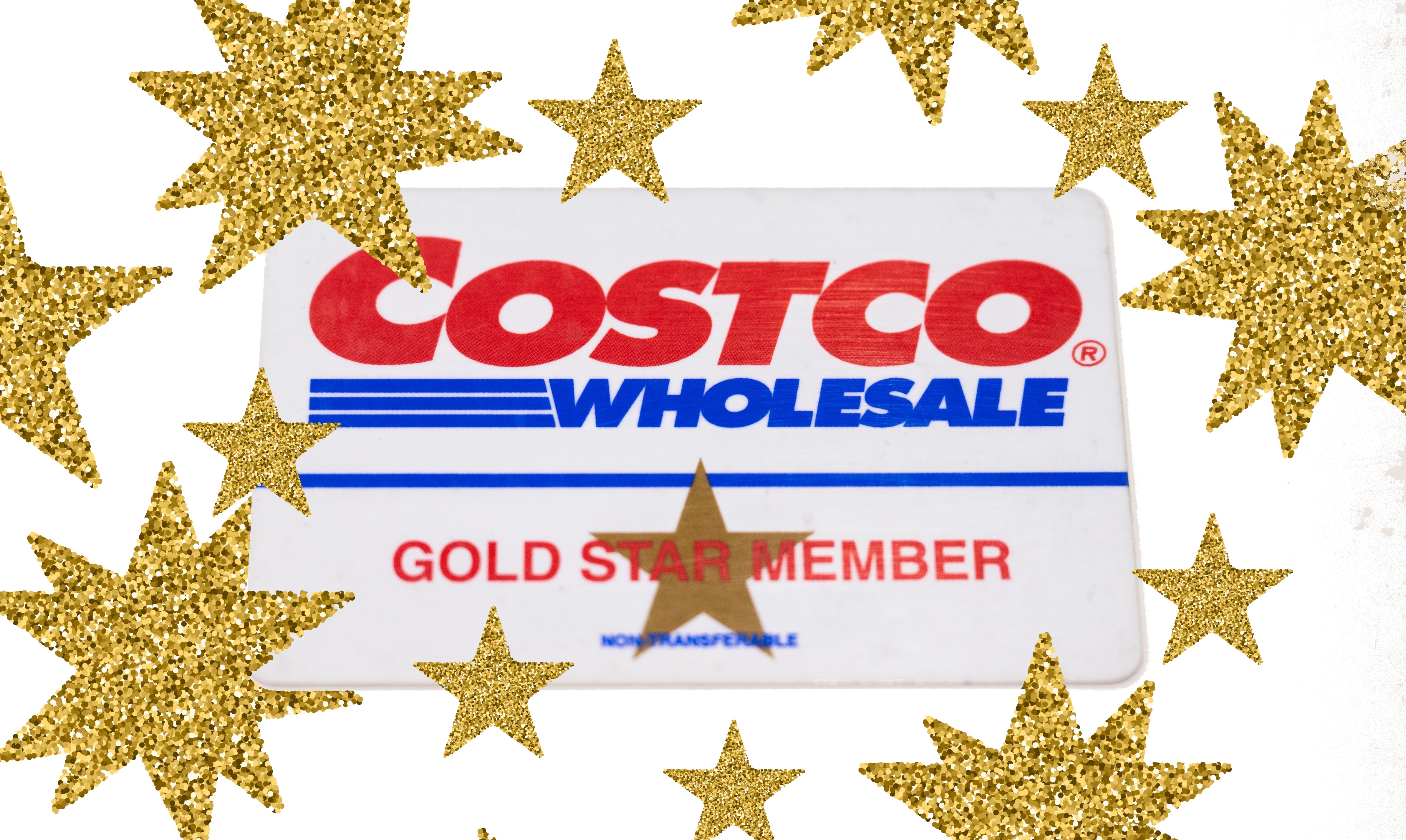 Costco, gold, star, groceries