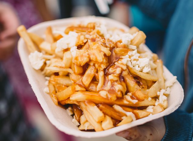 Canadian farm poutine