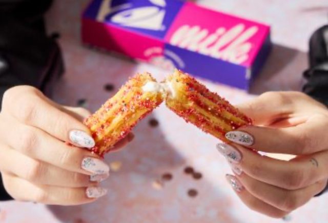 Milk Bar x Taco Bell Birthday Cake Churros