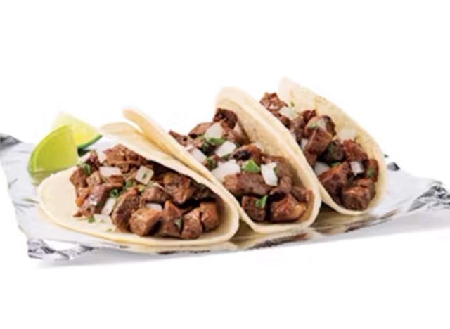 Taco Cabana Steak Fajita Taco