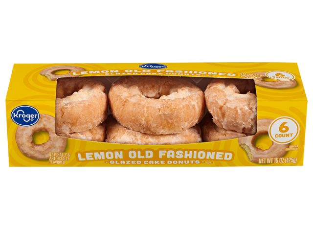 Old Fashioned Lemon Donut