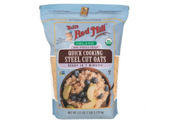 Bob's Red Mill Organic Quick Cooking Steel Cut Oats, 7 lbs.