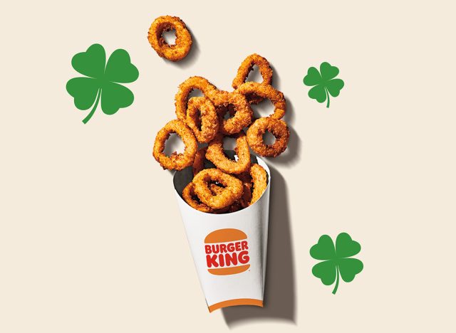 Burger King Free Onion Rings St. Patrick's Day 