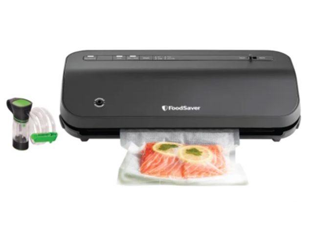 FoodSaver Preserve Vacuum Sealing System Starter Kit with Bags and Rolls