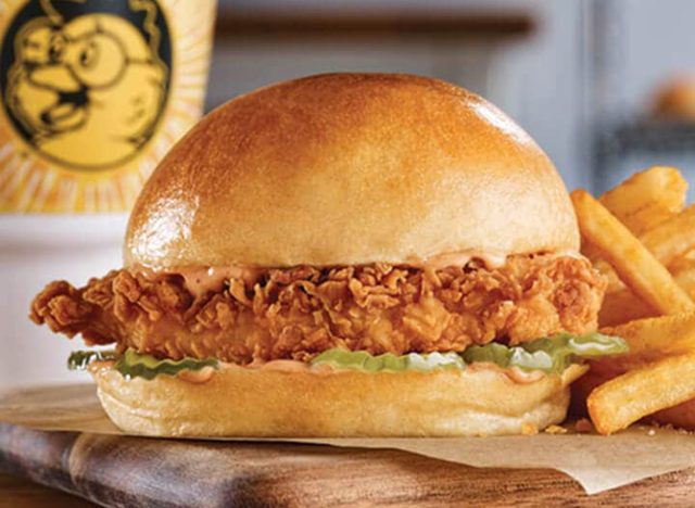 Hand-Breaded Big & Golden® Chicken Sandwich 