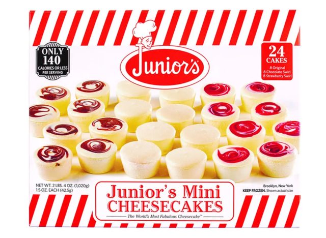 Junior's Mini Cheesecakes