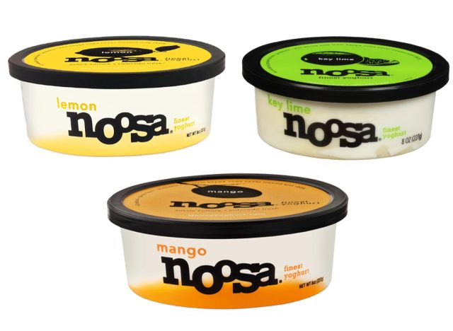 Lemon, Key Lime, Mango Noosa Yogurt 