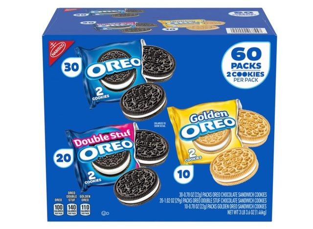 Oreo Cookies Variety Pack, 60-count