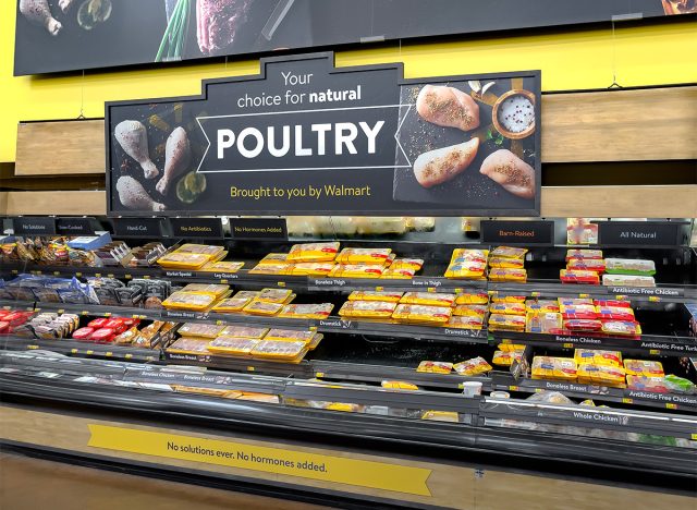 Walmart Poultry Section 