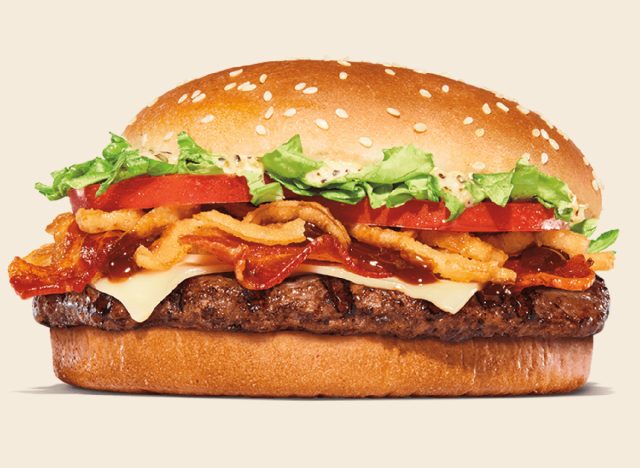 Burger King The Steakhouse Bacon Whopper