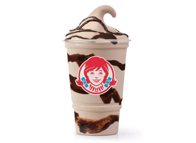 Wendy's Thin Mints Chocolate Frosty