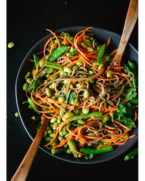 Sugar Snap Pea and Carrot Soba Noodles - Cookie and Kate