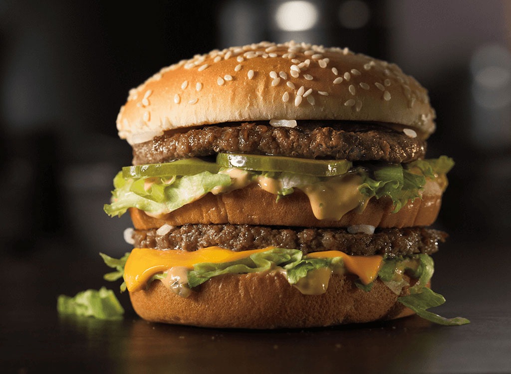 Beating Big Mac Calories - 20 Shocking Foods With More Fat