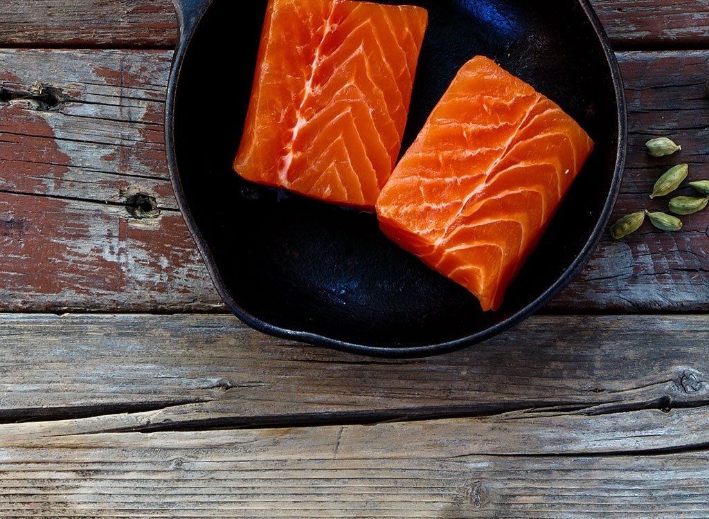 alimenti per salmone tiroideo