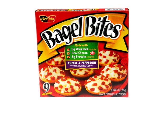Bagel Bites: Cheese, Sausage, and Pepperoni Mini Pizza Bagels